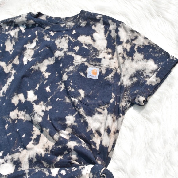 Carhartt Reverse Dye T-Shirt (Navy) - Picture 2 of 3